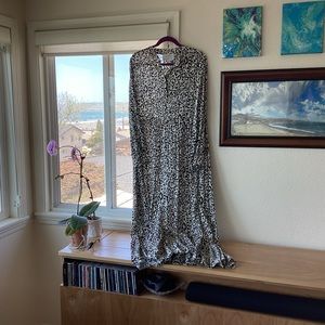 Anthropologie Mare Mare Lynda Maxi Dress with Flounced Hem